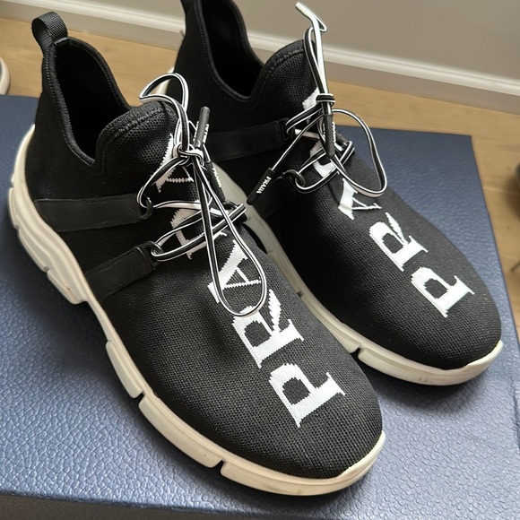PRADA KNIT SNEAKERS - Picture 1 of 5